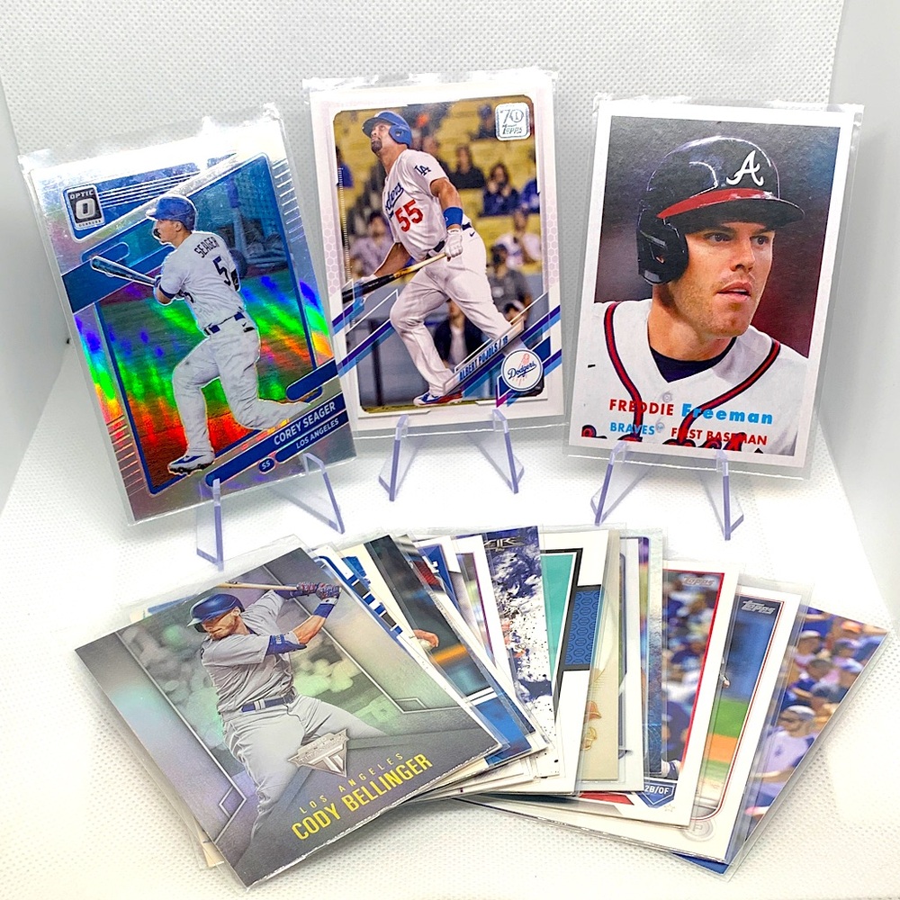 LA Dodgers MLB Baseball Trading Card Collection Freeman Pujols Rookies & More!!
